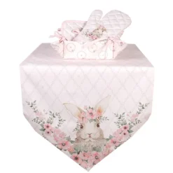 Tafelloper Floral Easter Bunny 50*160