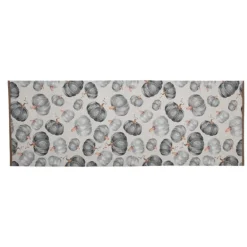 Tafelloper pompoen grijs 50*140