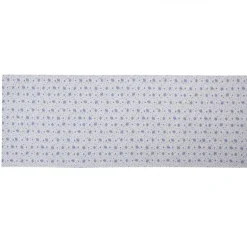 Tafelloper roosjes blauw 50*140