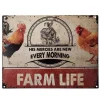 Tekstbord Farm Life 25*33