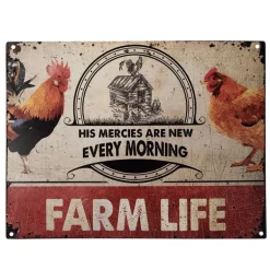 Tekstbord Farm Life 25*33