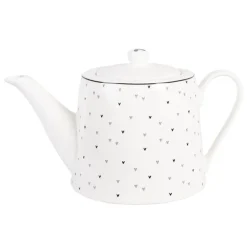 Theepot mini hartjes 1L