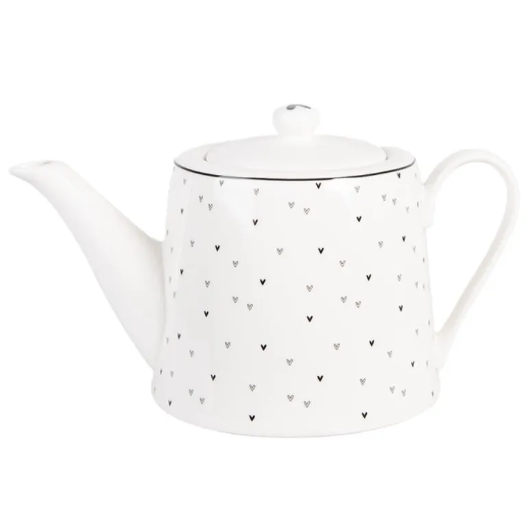 Theepot mini hartjes 1L