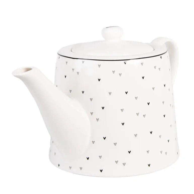 Theepot mini hartjes 1L