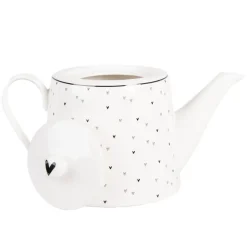 Theepot mini hartjes 1L