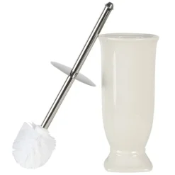 Toiletborstelhouder wit