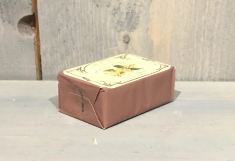 Vanille zeep verpakt