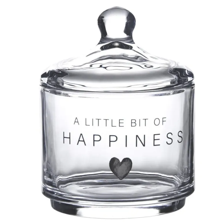 Voorraad / bewaarpot Happiness 10*13