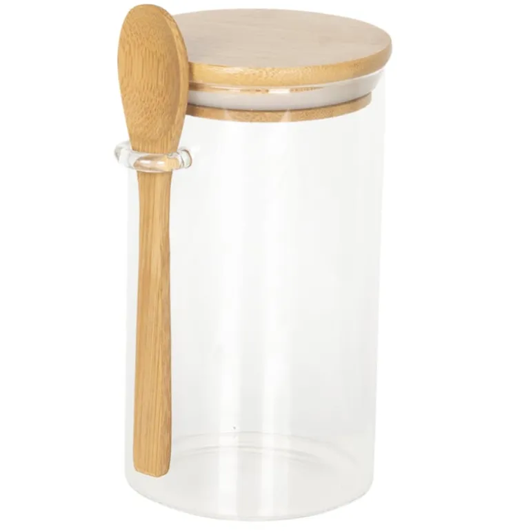 Voorraadpot met lepel 8*15