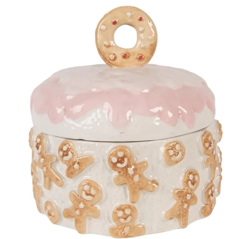 Voorraadpot peperkoekmannetjes 18*18