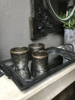 Waxinelichthouder 9*9