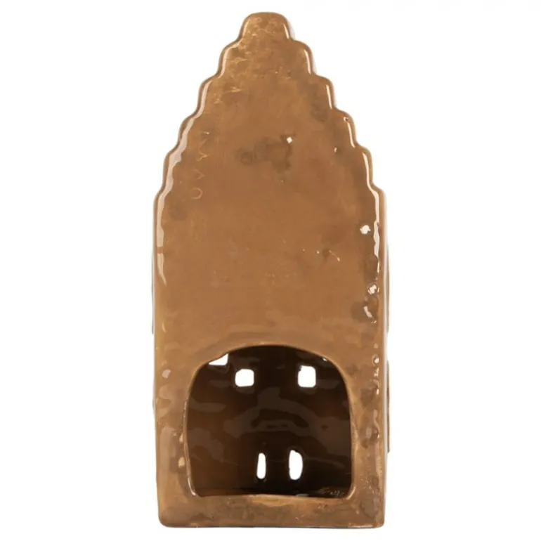 Waxinelichthouder huisje 8*7*16