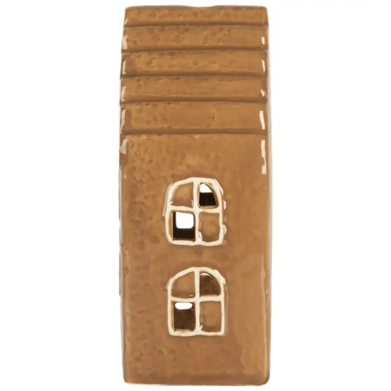 Waxinelichthouder huisje 8*7*16