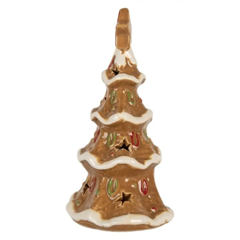 Waxinelichthouder kerstboom 11*8*17