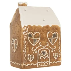 Waxinelichthouder peperkoekhuisje 12*7*16