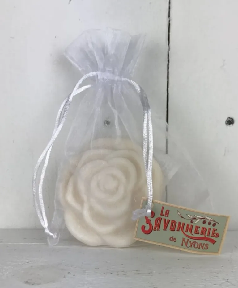 Zeep roos Coton 9*9