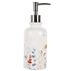 Zeepdispenser bloemen en vlinders